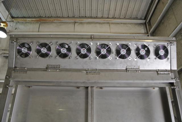 Fan array enclosure