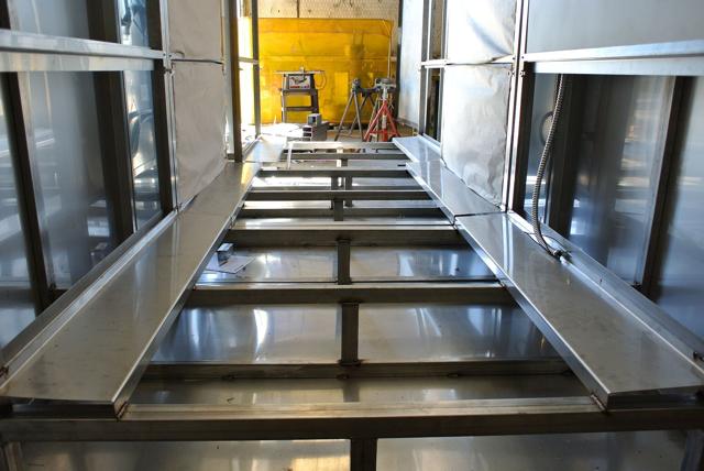Steel frame assembly